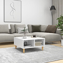 Sohvapöytä 60x60x30cm, lastulevy, eri värejä