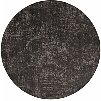 Matto VM Carpet Basaltti, mittatilaus, pyöreä, musta