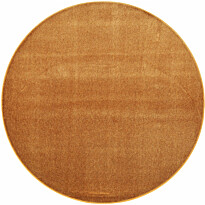 Matto VM Carpet Satine, mittatilaus, pyöreä, keltainen