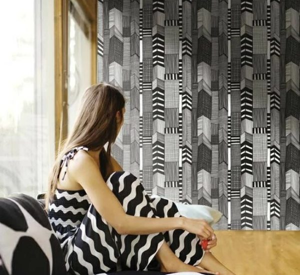 Kuitutapetti Marimekko Ruutukaava 14111 0,70x10,05m non-woven