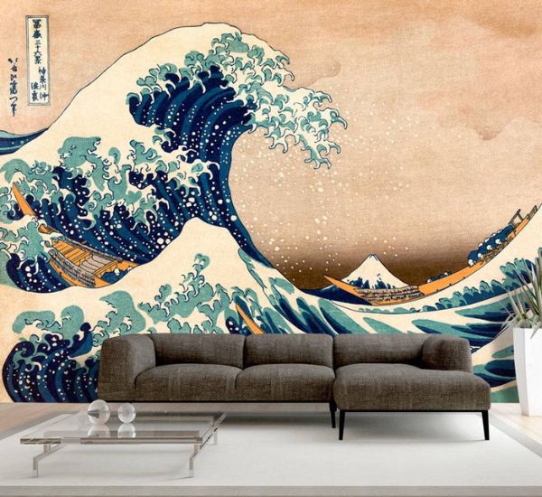 Artgeist Hokusai The Great Wave off Kanagawa tapetti