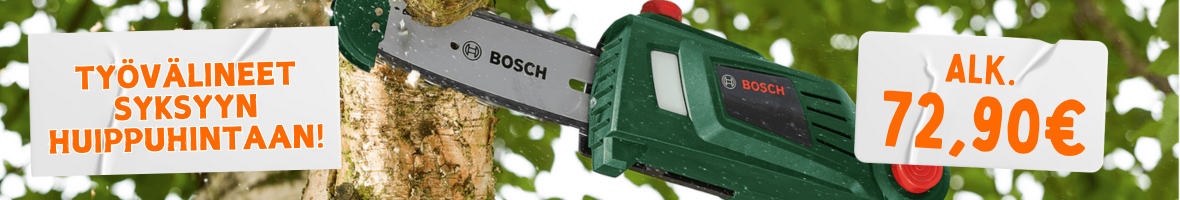 Bosch tyovalineet syksyyn