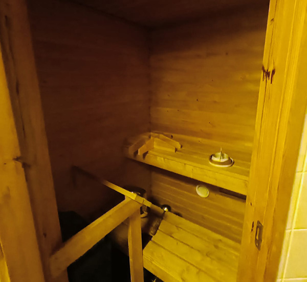 Referenssikohde Lahti sauna - Ennen 